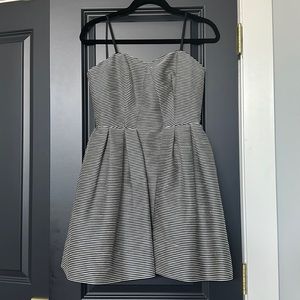 BRAND NEW Jill Stuart Striped Strapless Mini Dress